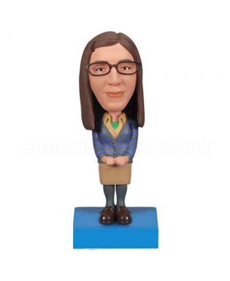 Big Bang Theory Bobble Head Amy customised