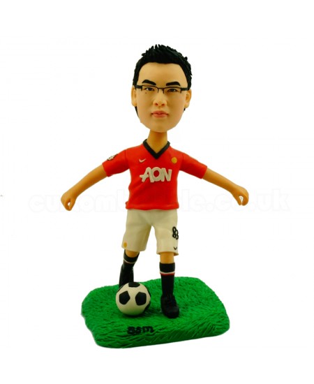 Manchester United fans custom bobblehead soccer