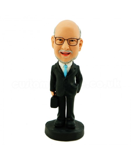 business man and trade man custom bobblehead