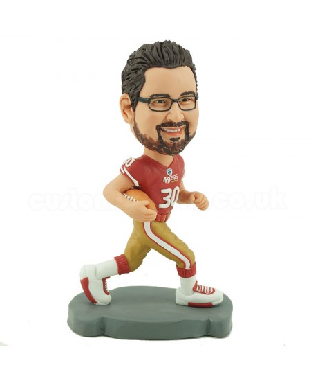 custom 49ers american football bobblehead