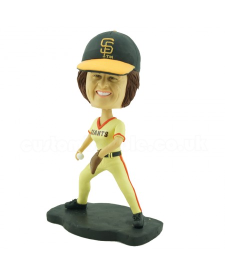 custom baseball bobblehead female giants