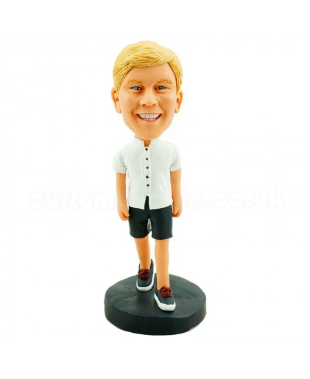 custom bobblehead casual man