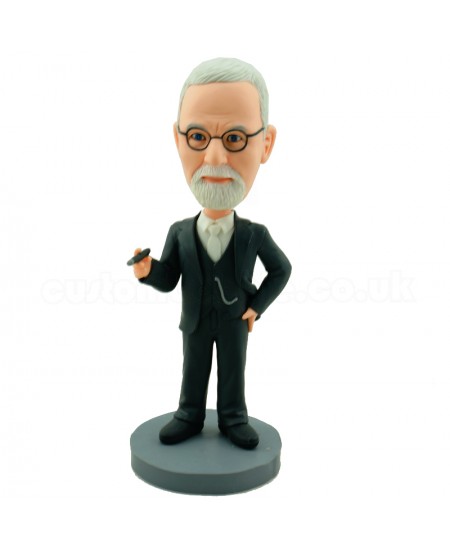 custom boss bobblehead carring a cigarette