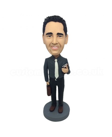 custom male teacher bobblehead doll