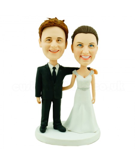 custom wedding bobbleheads
