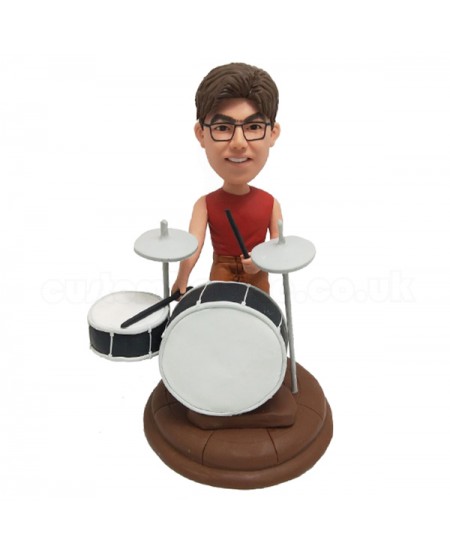 custom drummer bobblehead