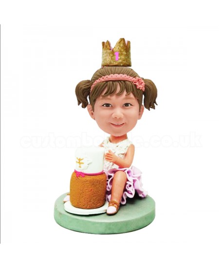custom little girl 1 year birthday
