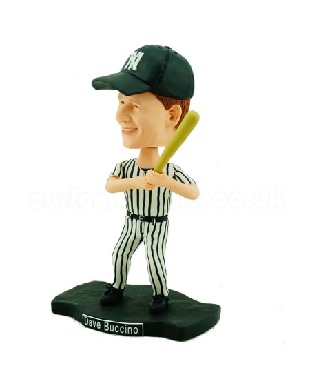customised baseball bobblehead