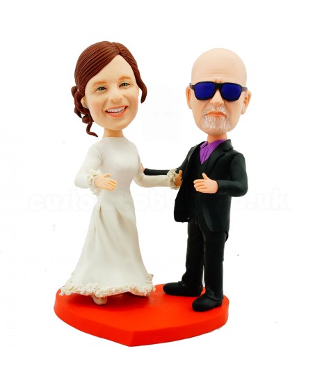 customised dancing couple bobblehead dolls