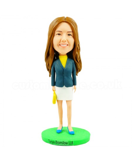 customised pretty girl bobblehead