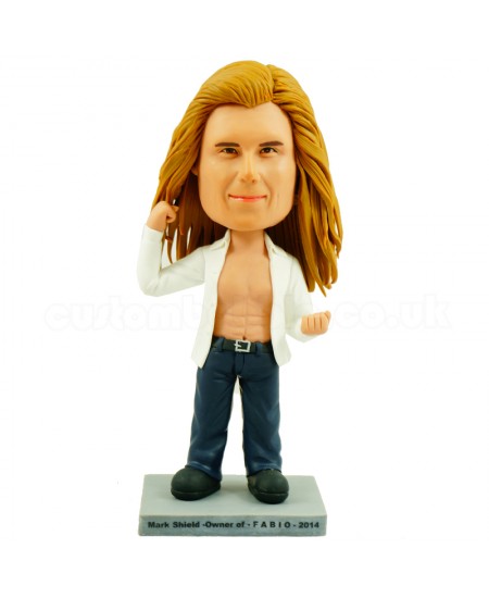 customised strong man bobblehead