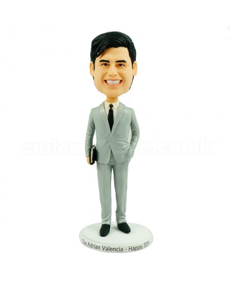 customized professer bobble head doll