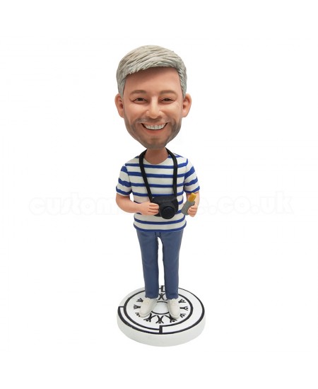 customized photographer bobblehead