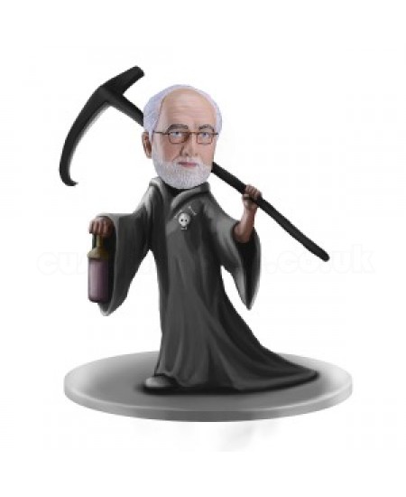 custom grim reaper bobble head
