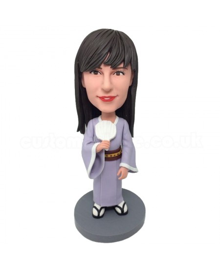 japenese kimono female bobblehead
