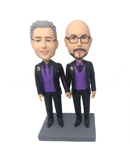male homosexual personalised bobble head