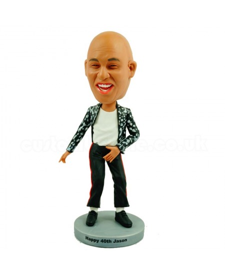 michael jackson fans personalised bobblehead
