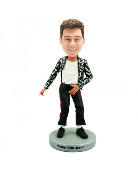 michael jackson classic dancing posture bobblehead