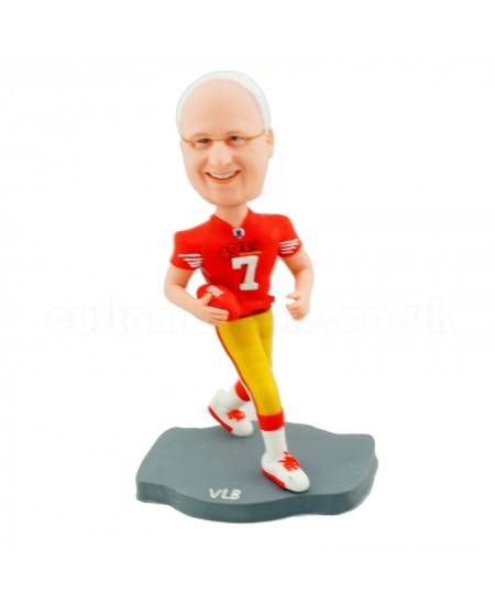 personalised 49ers american football bobblehead