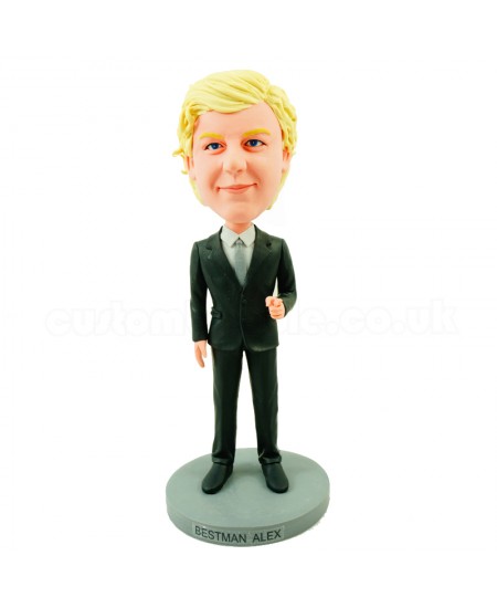 personalised bestman groomsman bobblehead