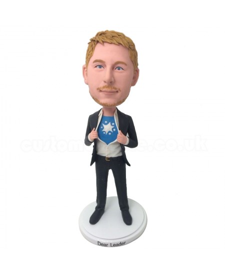 personalised company leader bobblehead