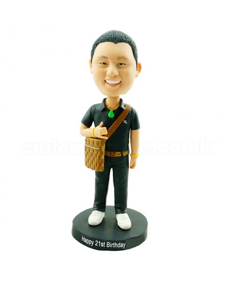 personalised fashion boy bobblehead