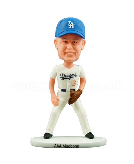 personalised old man baseball bobblehead