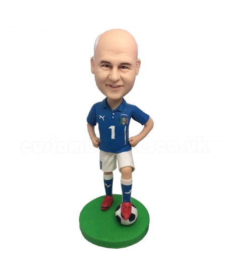personalised soccer bobblehead Italy