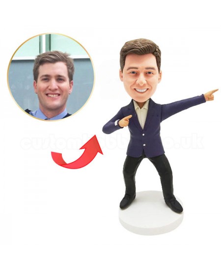 personalized dancing man bobblehead