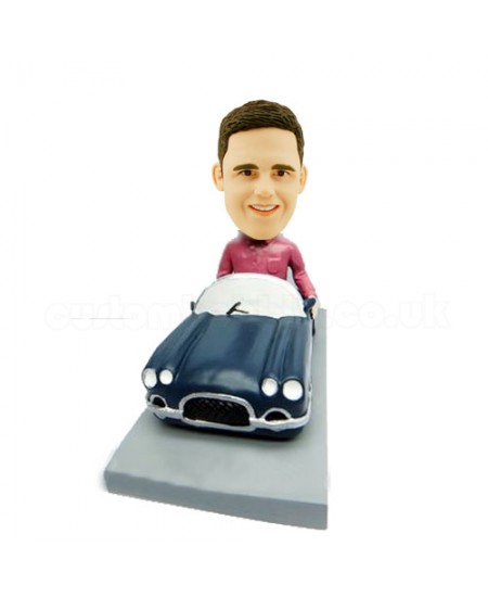custom bubble car bobblehead