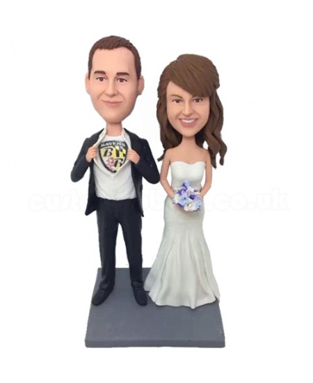 custom bobblehead wedding