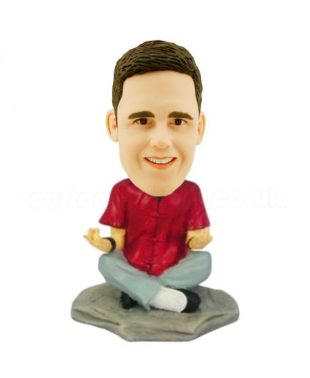 yoga man custom bobblehead