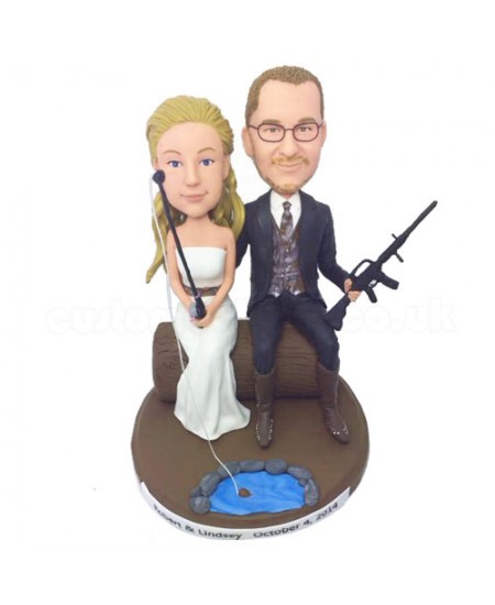 customized couple bobblehead