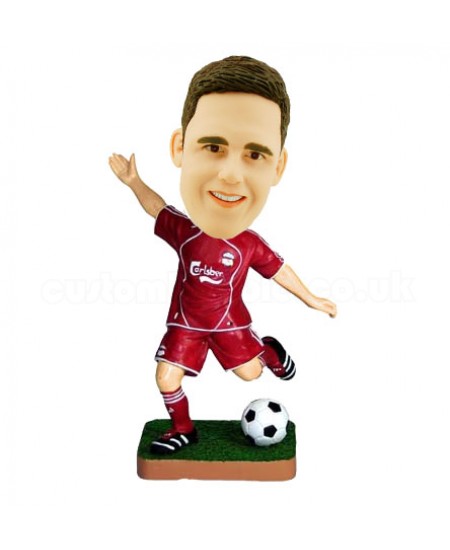 football player personalized bobblehead