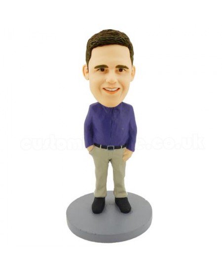 personalised smart colleague bobblehead