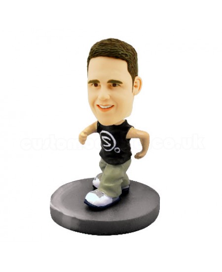 runner custom bobblehead