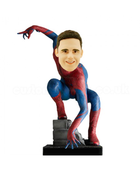 personlised spider man bobblehead