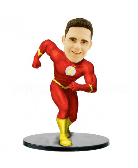 flash man personalized bobblehead
