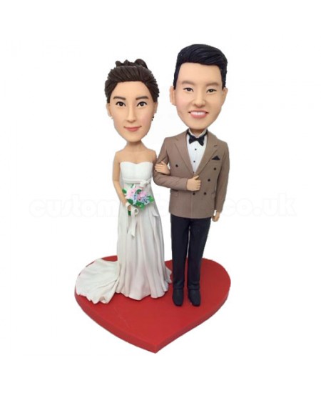personalized wedding bobbleheads