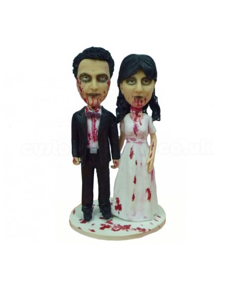terror wedding bobbleheads