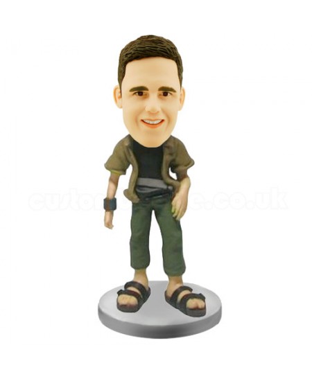 custom bobblehead tourist