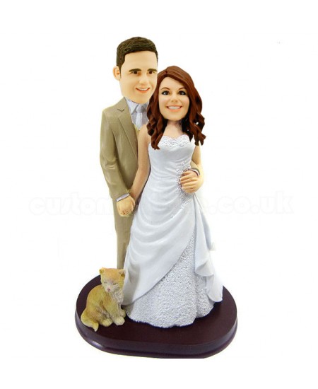 custom wedding cake topper