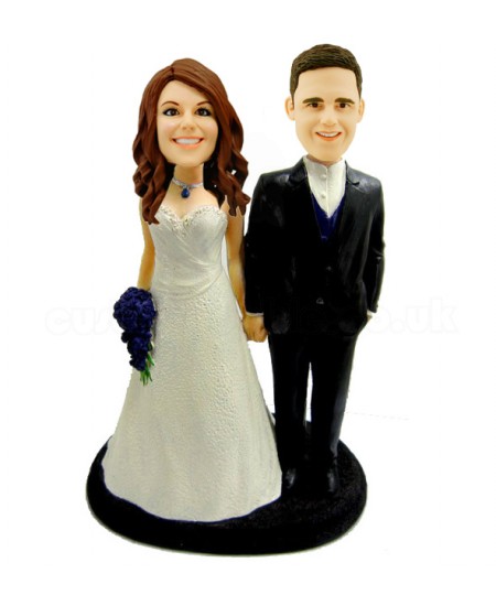 personalised wedding cake topper