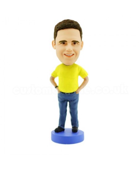 custom boss bobble head doll