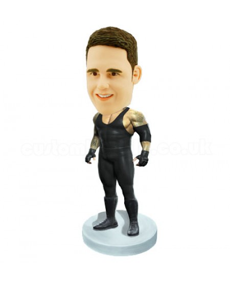 fighter custom bobble head