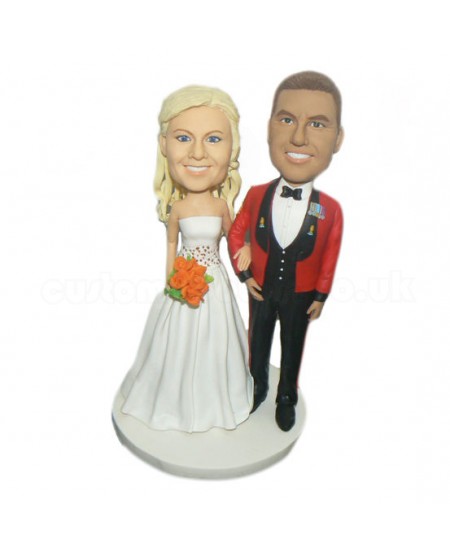 custom wedding bobblehead