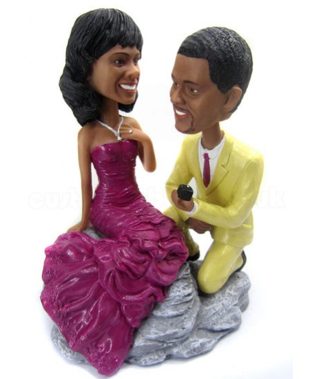 make a proposal wedding bobbleheads