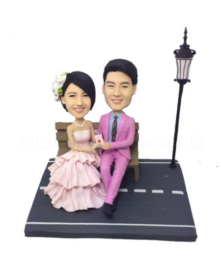 personalised wedding bobbleheads