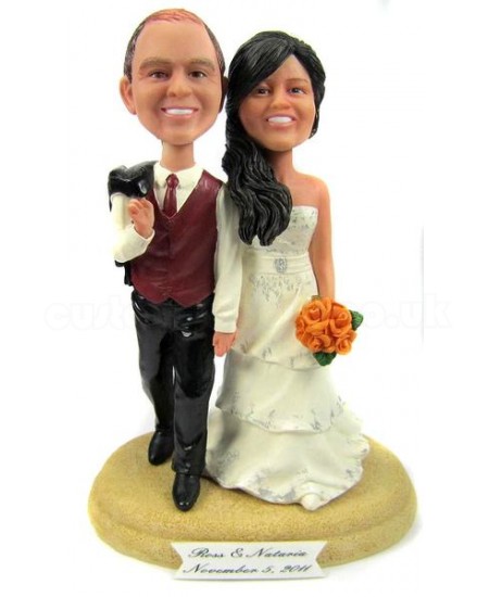 custom couple bobbleheads