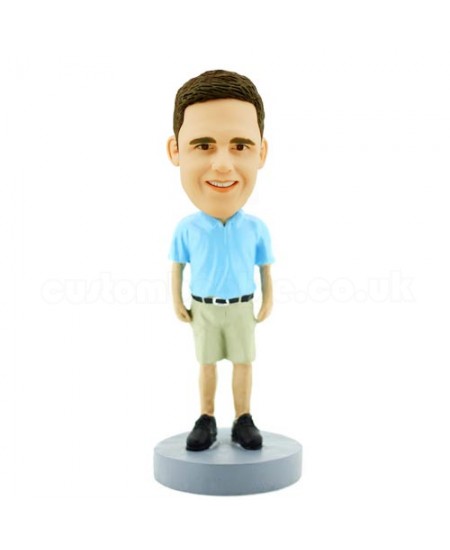 casual man custom bobblehead